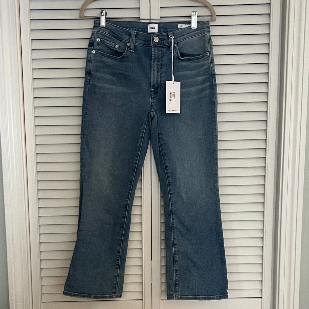 NWT Edwin  Cassia Mini Boot in Journey Size 27